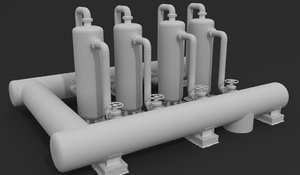 pressure tank 3D model