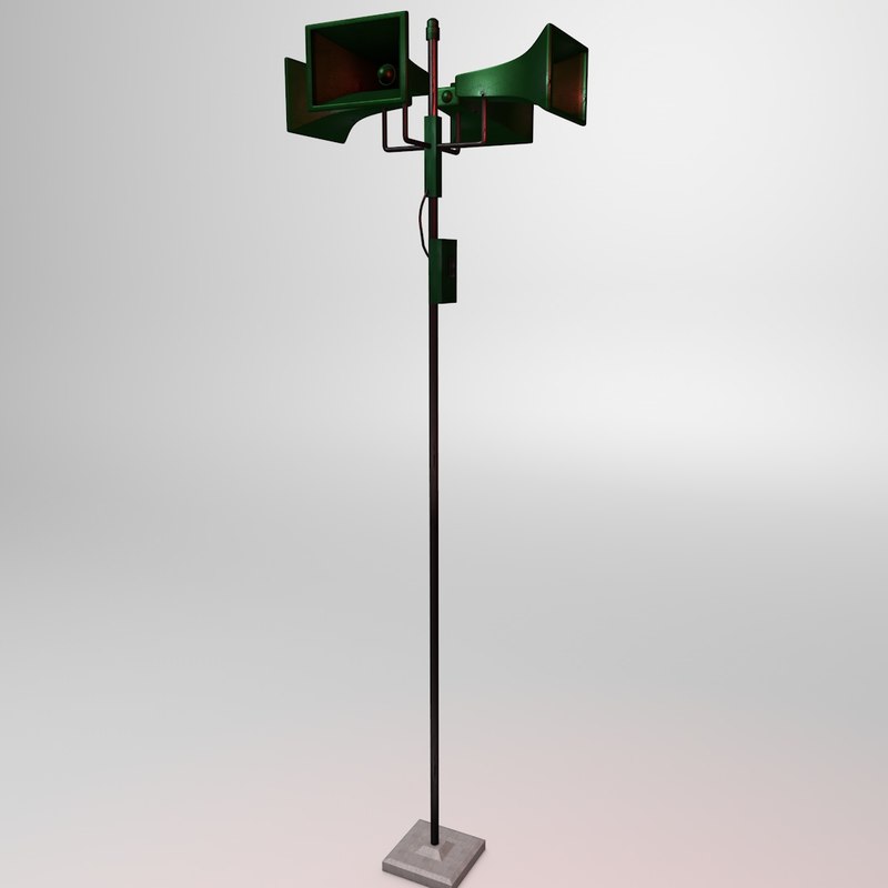 Nuclear Siren 3d Model