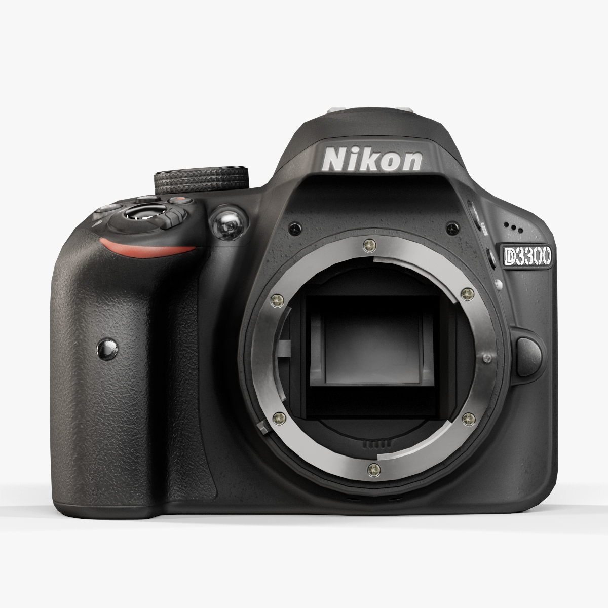 nikon d3300 body 3d obj