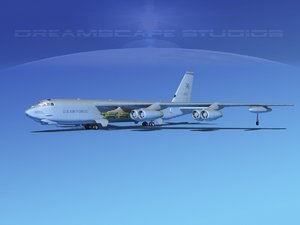 3d stratofortress boeing b-52 bomber
