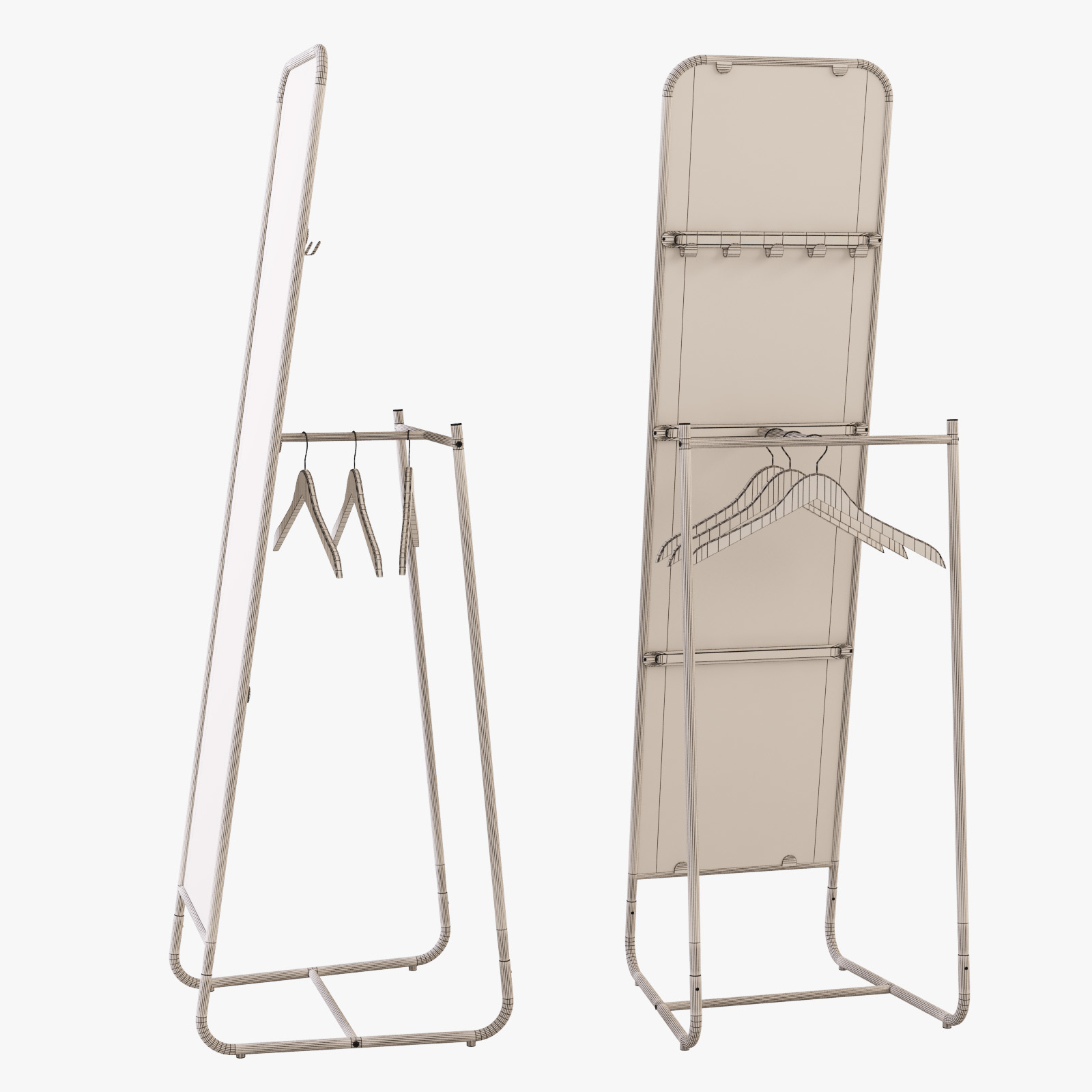 floor mirror ikea knapper obj