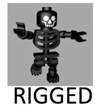 lego black skeleton