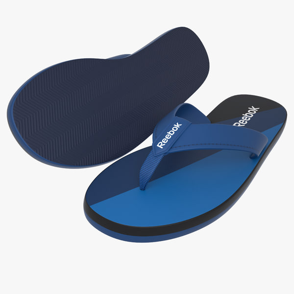 3ds max reebok flip flops