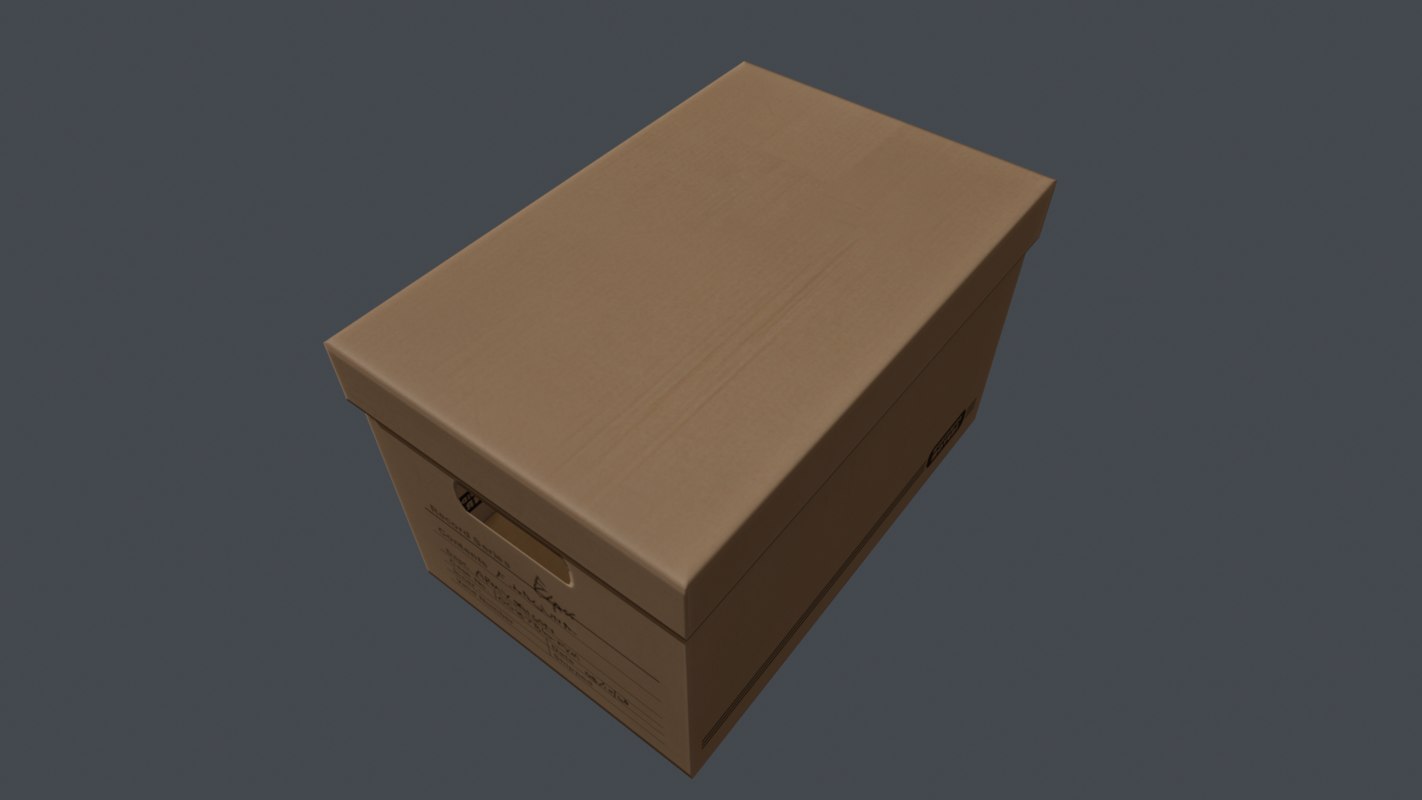 3dsmax storage moving box