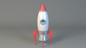 max cartoon rocket