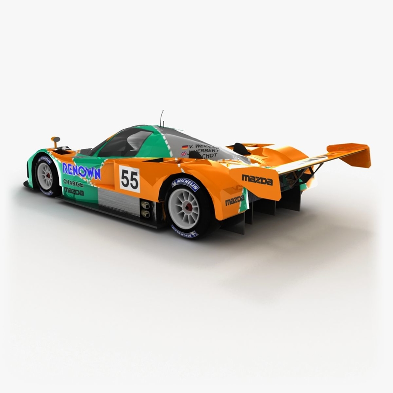 Mazda 787b 3d model