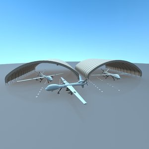 max building hangar drone