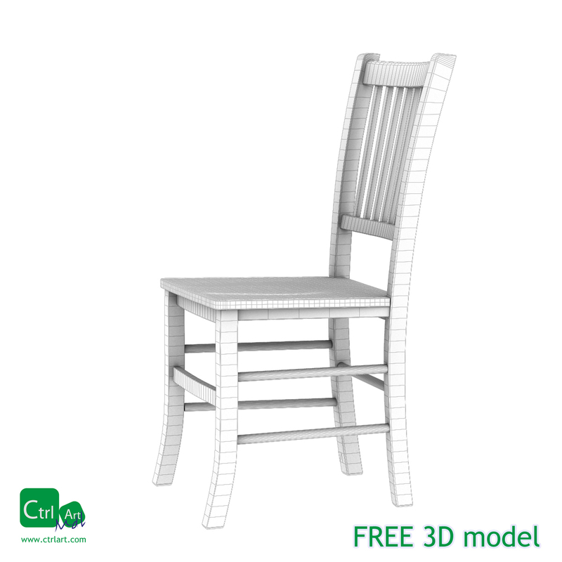 free obj mode chair