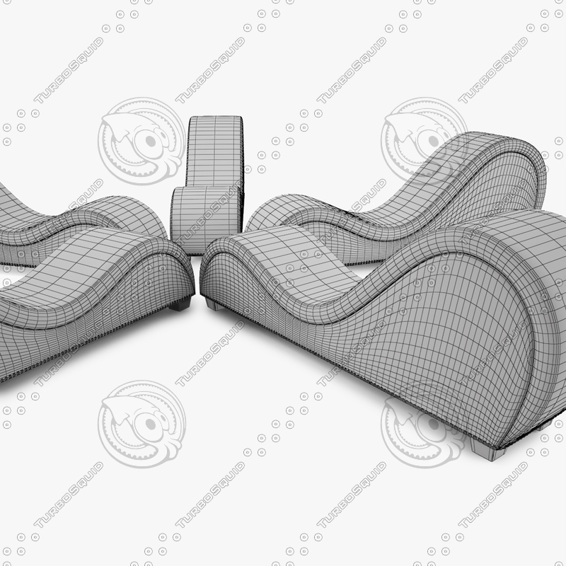 3d Tantra Sex Chair Model