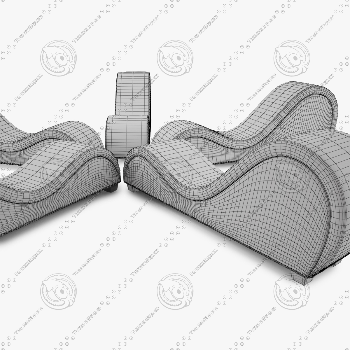 3d Tantra Sex Chair Model