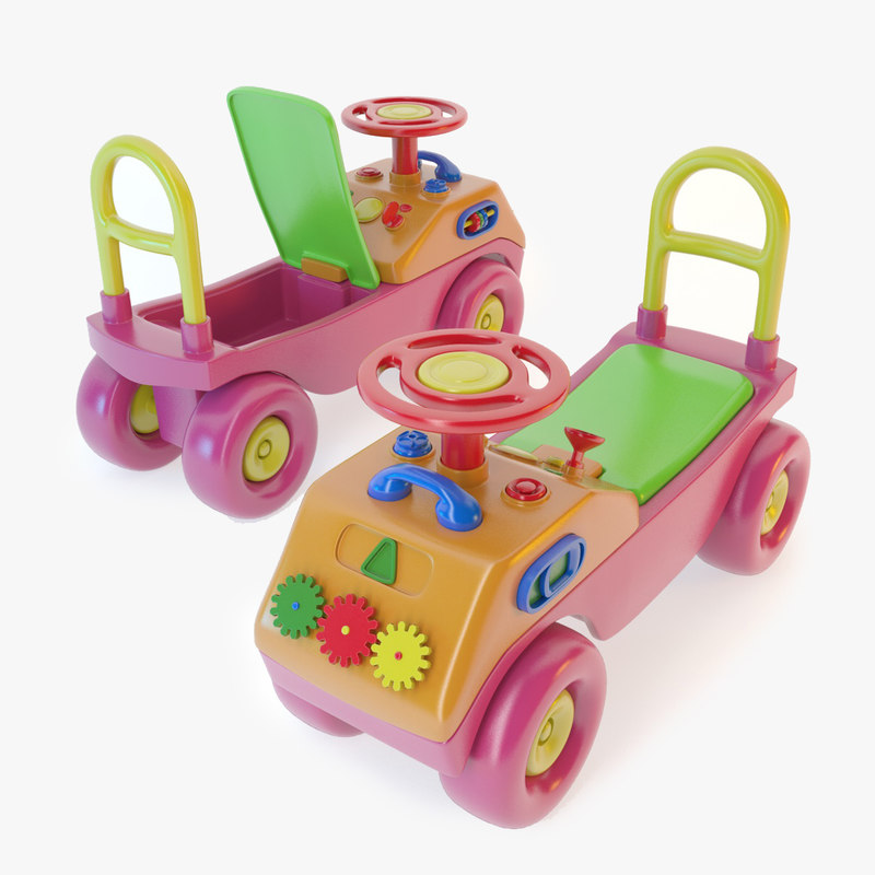 3d model toy car