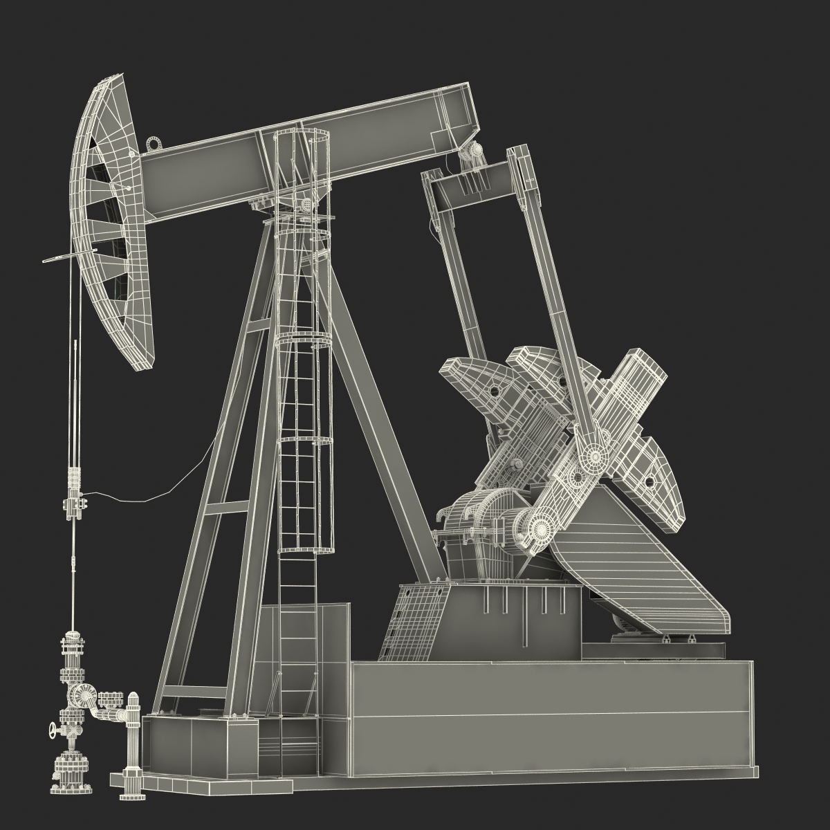 oil pump jack 3ds