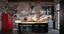 industrial kitchen scene 3d model