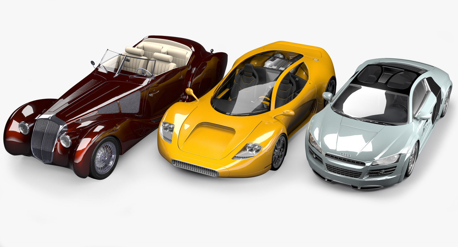 Cars Vehicle 3d Model