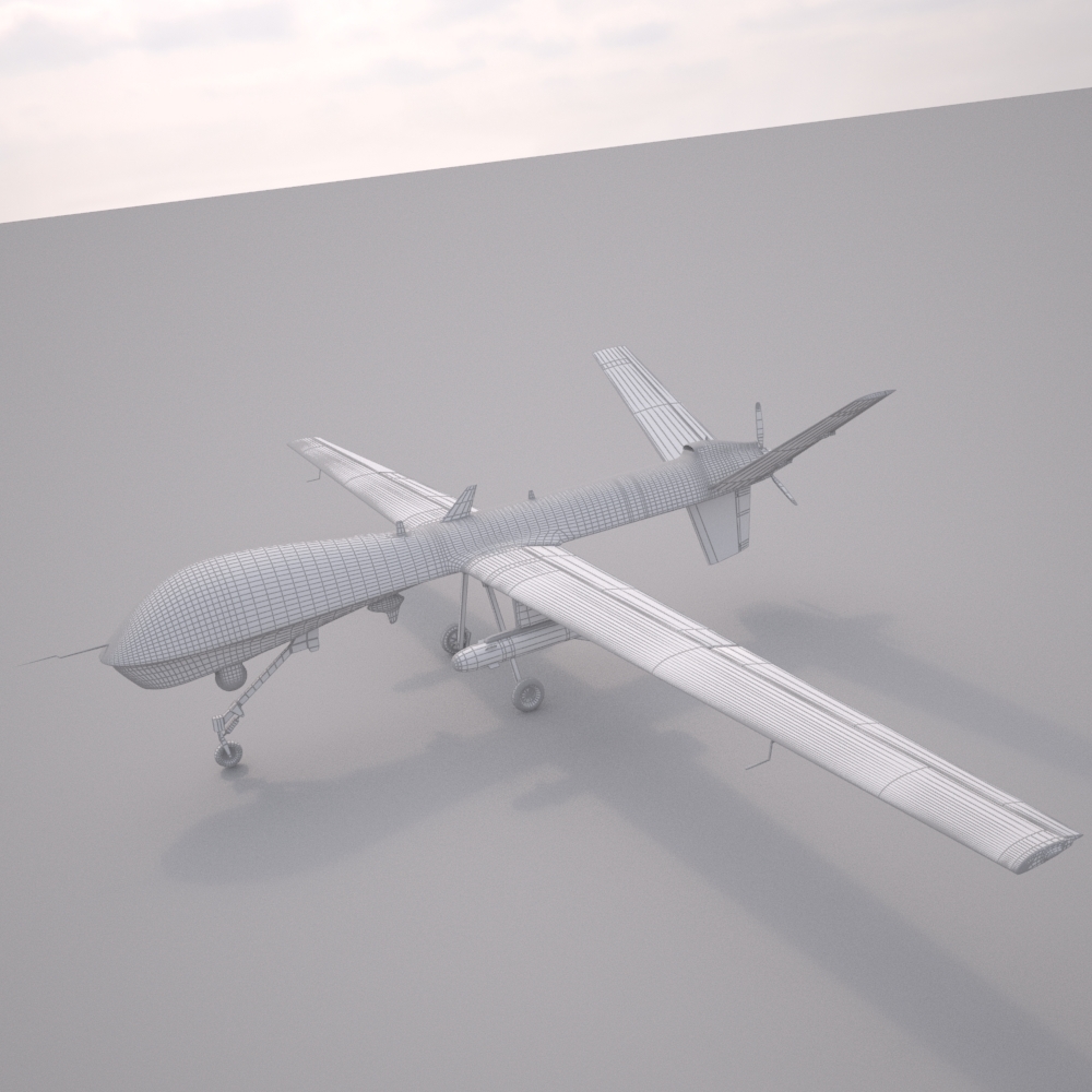 Mq-9 Predator 3d Model