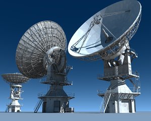Satellite Dish 3d Model Free Download