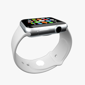 3d model watch apple