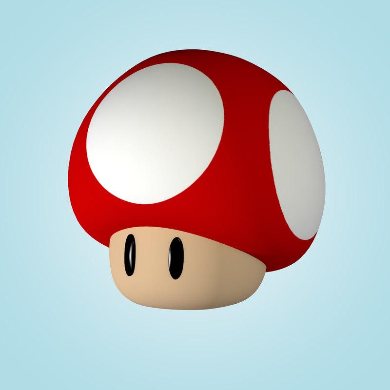 mini mario mushroom