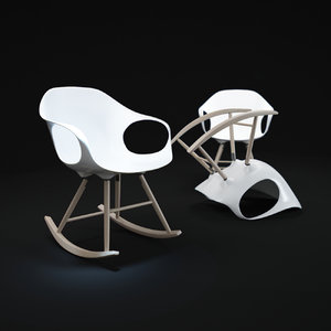 3d elephant-rocking-chairs