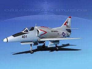 3ds skyhawk douglas a-4 a-4g