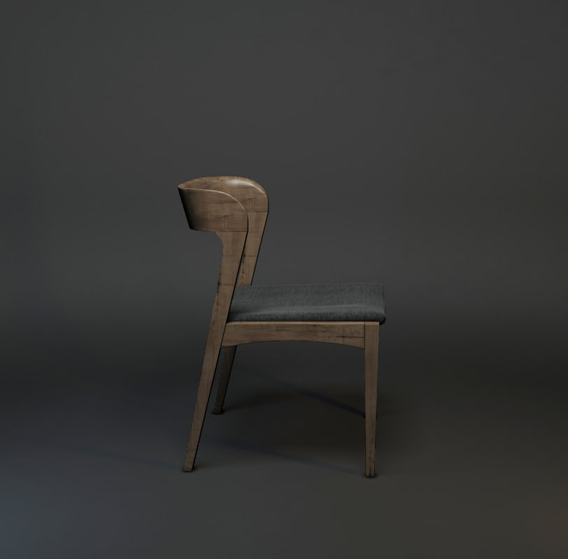 3d Bjorn Dining Chair Model