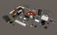 3d furniture props interiors low-poly