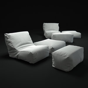 3d club-lounge-chair