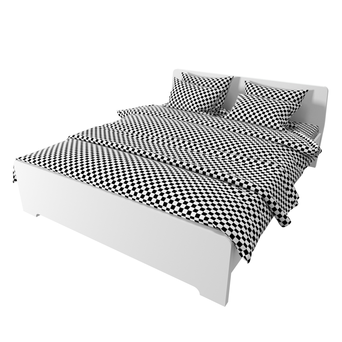 ikea askvoll bed 3d max