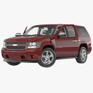 chevrolet tahoe 2015 rigged 3d model