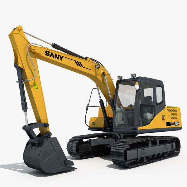 Excavator 3D Models for Download | TurboSquid