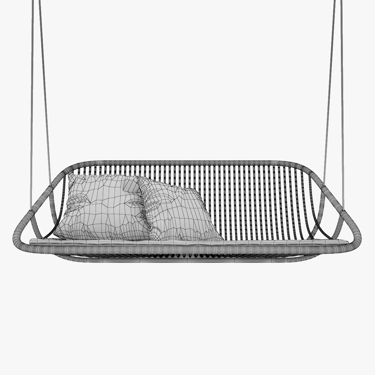paola lenti swing hanging 3d model