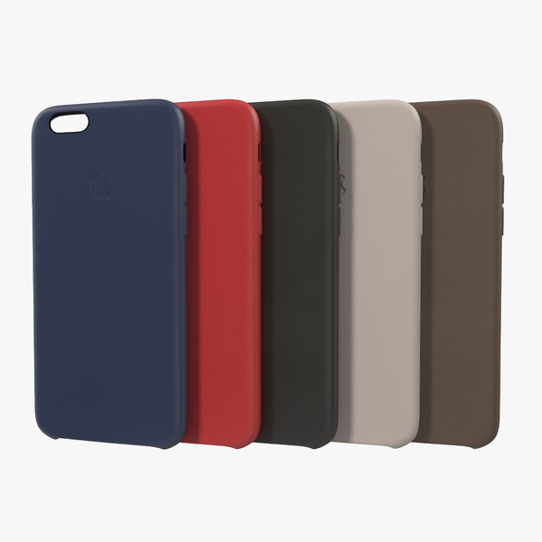 iphone 6 leather case 3d model
