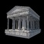 3d greek temple