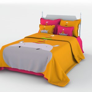 children bed 3d model