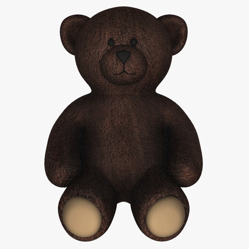 oasis teddy bear 3d