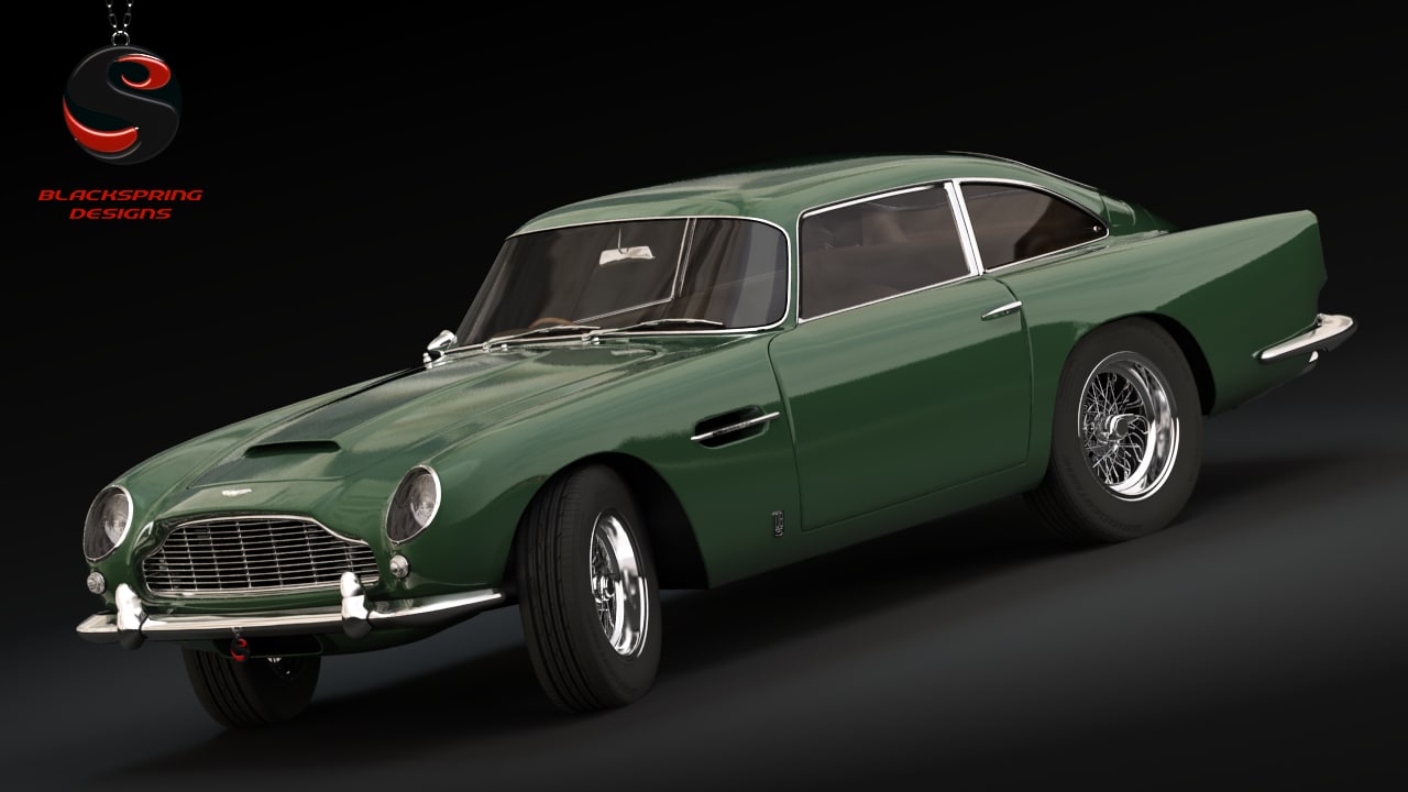 aston martin db5 scale model