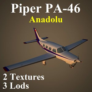 piper anadolu low-poly 3d max