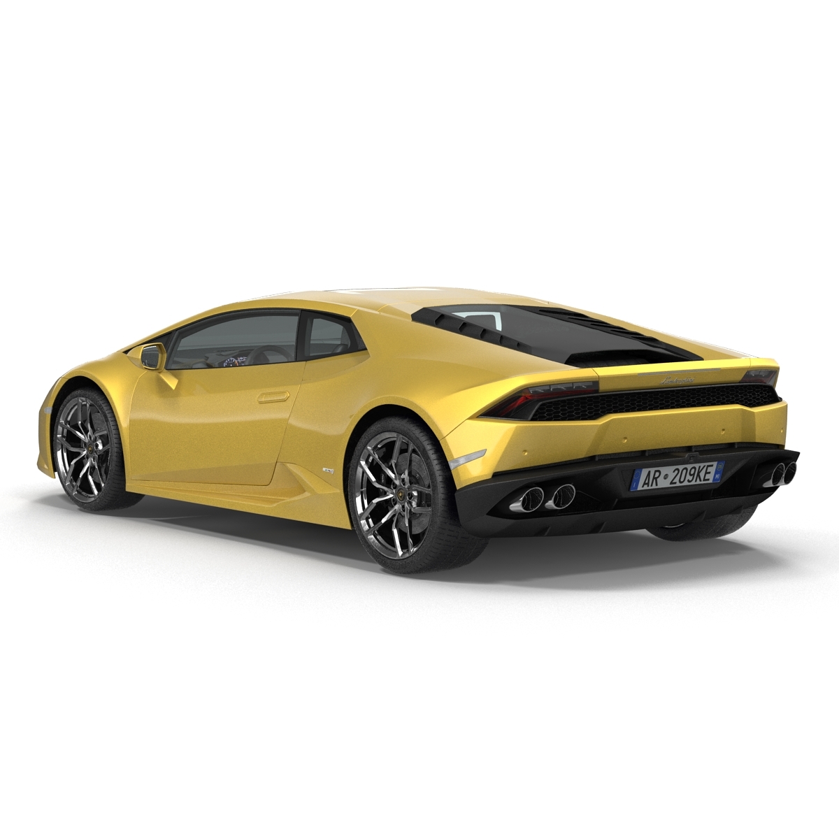 3d lamborghini huracan model