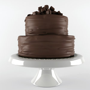 3d cake chocolate