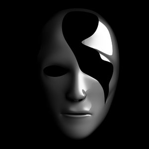 mask reveal 3d model
