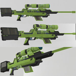 3d bullets weapon model