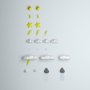 skyscape sky pack 3d model