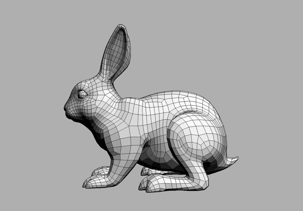 3d Model Rabbit