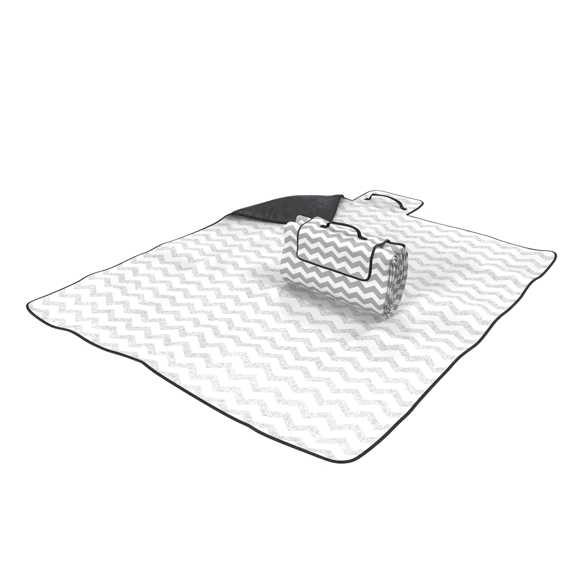 max picnic blanket white set