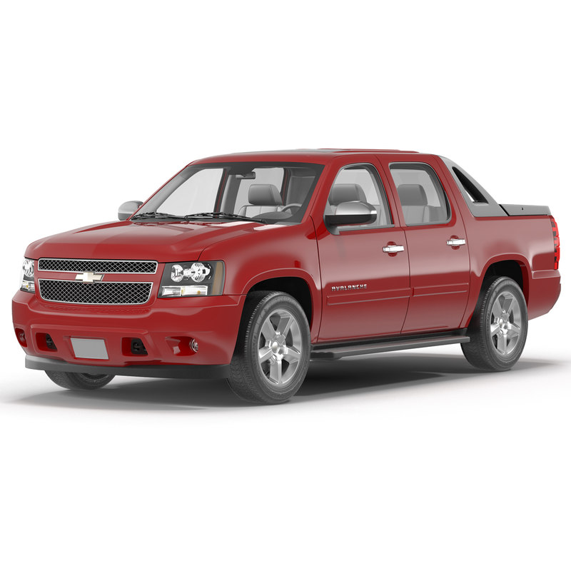 chevrolet avalanche 2014 simple 3d max