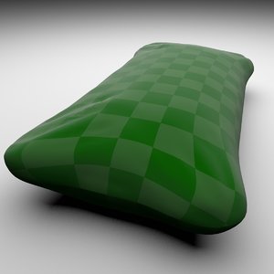 simple pillow 3d blend