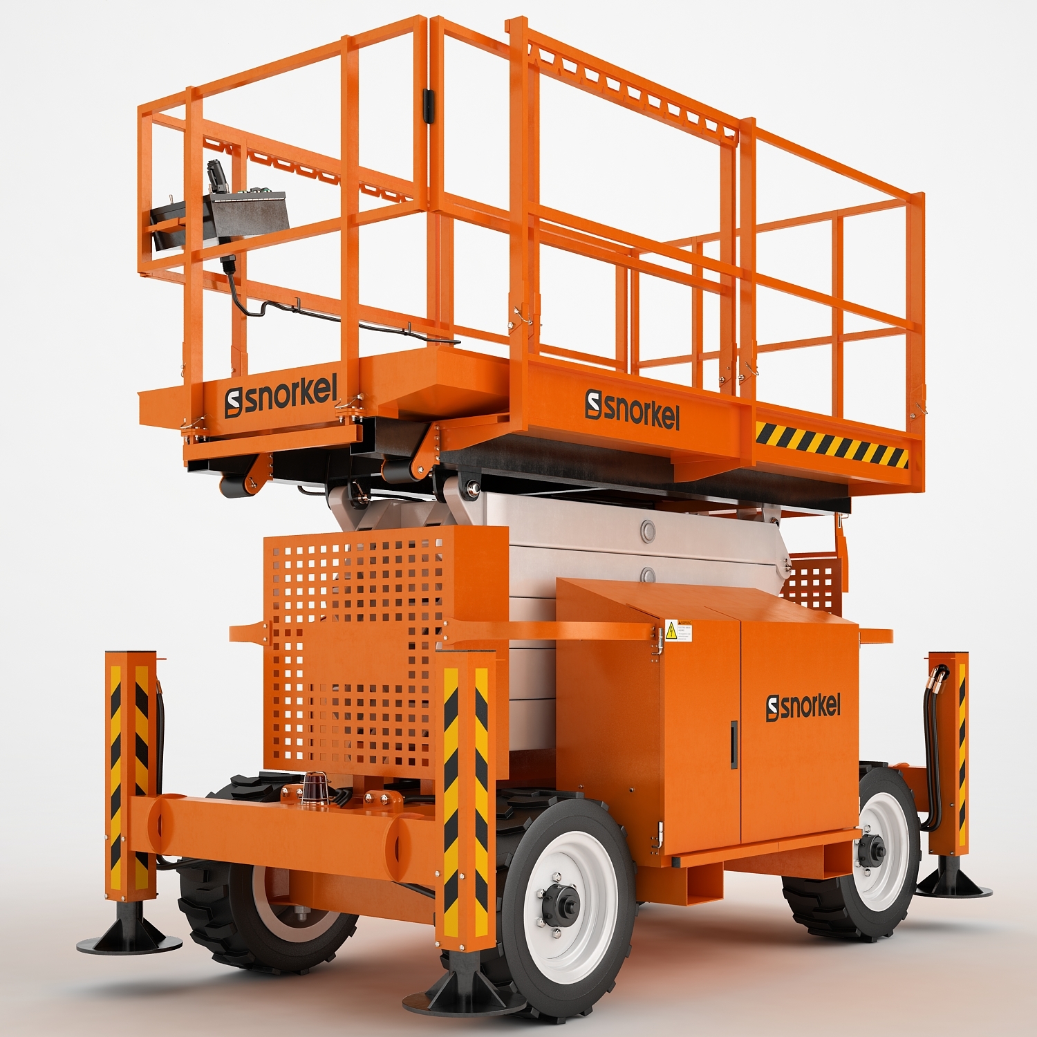 snorkel compact lifts 3d max