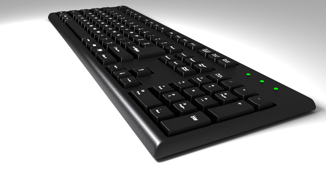 Keyboard 3d model