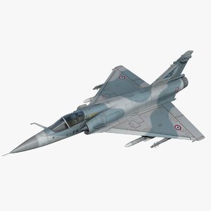 mirage 2000c fighter jet 3d max