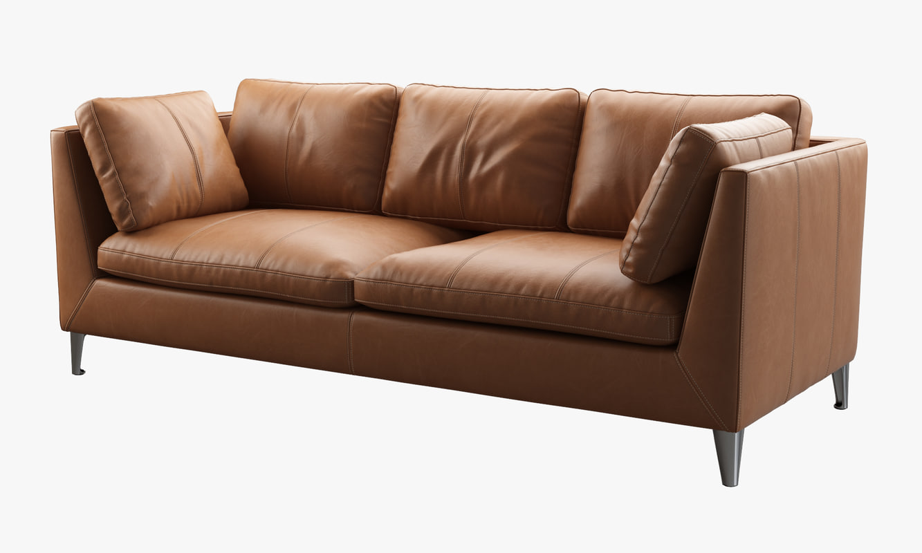 Leather Sofa 3D Models For Download TurboSquid